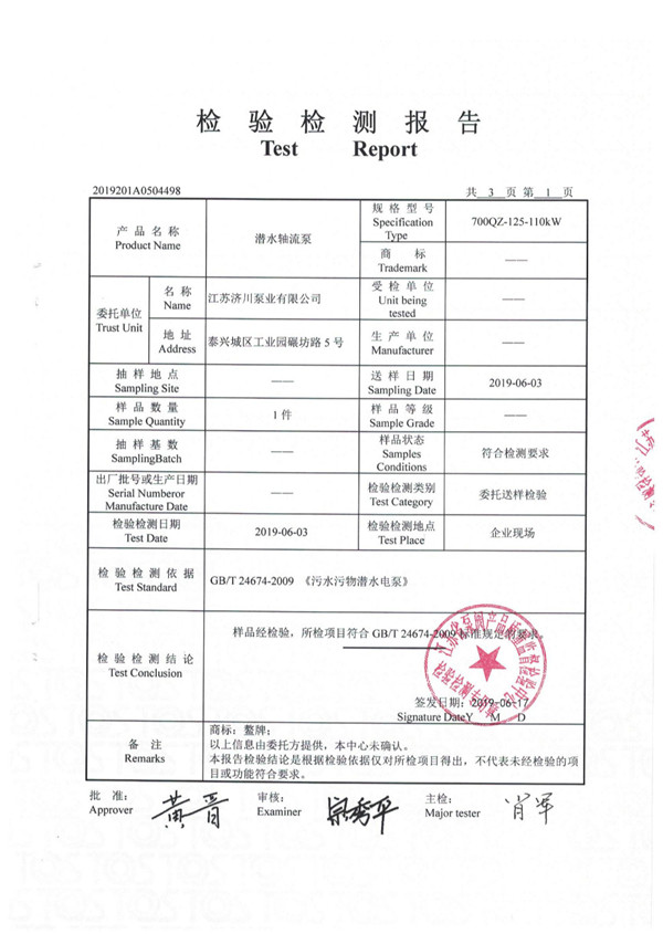 700QZB Submersible Axial Flow PUMPS 002